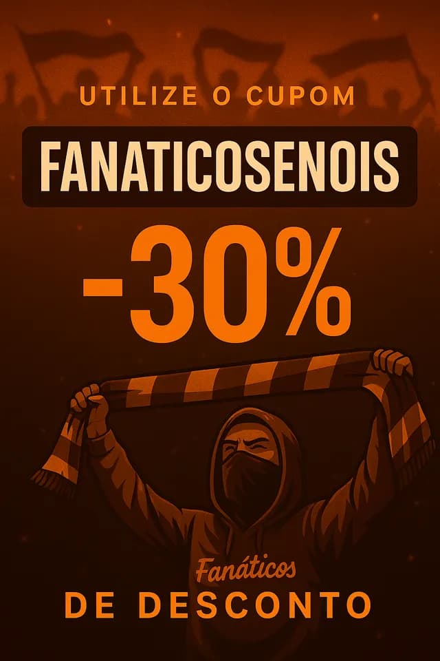 Cupom de 30% de desconto
